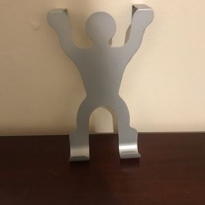 Towel Holder Silver Stainless Steel